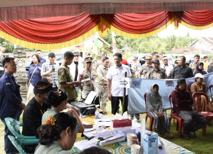 Pantau Jalan Nya Pemilu Pj Bupati Tulang Barat M Firsada